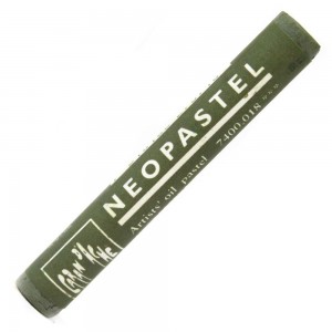 Pastel Oleoso Caran D'Ache Neopastel 018 Olive Grey