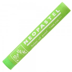 Pastel Oleoso Caran D'Ache Neopastel 230 Yellow Green