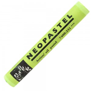 Pastel Oleoso Caran D'Ache Neopastel 231 Lime Green