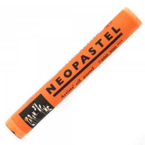 Pastel Oleoso Caran D'Ache Neopastel 300 Fast Orange