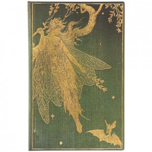 Paperblanks Olive Fairy Pontilhado Capa Dura Maxi