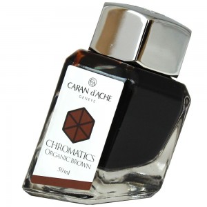 Tinta Para Caneta Tinteiro Caran d'Ache Chromatics Organic Brown 50ml
