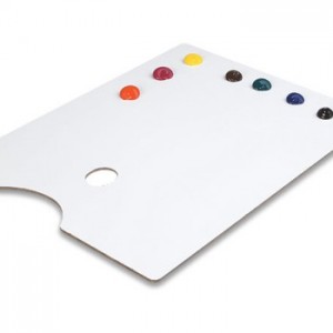 Paleta Para Pintura Trident Retangular 23x31cm 12414