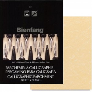 Papel Para Caligrafia Bienfang Pergaminho Ouro