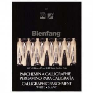 Papel Para Caligrafia Bienfang Pergaminho Branco