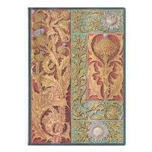 Paperblanks Wild Thistle Mini Pautado Capa Flexível
