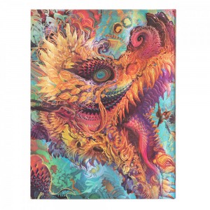 Paperblanks Humming Dragon Capa Dura Pautado Ultra
