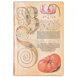 Paperblanks Lily & Tomato Mini Pautado Capa Flexível