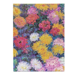 Paperblanks Monet´s Chrysanthemums Capa Dura Ultra Sem Pauta