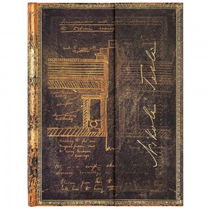 Paperblanks Tesla a Turbine Pautado Capa Dura Ultra