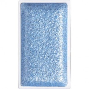 Aquarela Kuretake Gansai Tambi 762 Pearl Cobalt Blue
