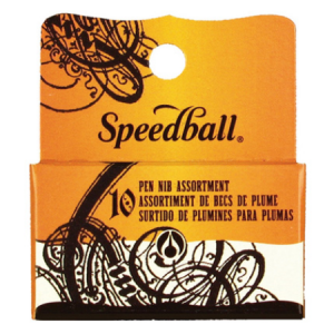 Kit de Caligrafia C/10 Penas Speedball 30710