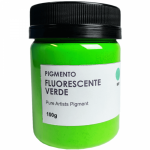 Pigmento Artístico Cromacolor 9891 Verde Fluorescente 100g