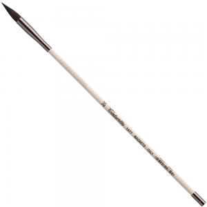 Pincel Para Aquarela Profissional Redondo Sintético Tintoretto Magneto 1477 2/0