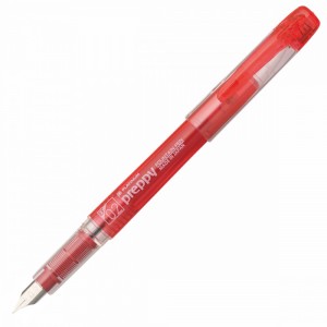  Caneta Tinteiro Platinum Preppy EF Vermelha 02