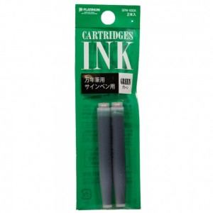  Cartucho de Caneta Tinteiro Platinum C/2 Green