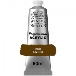Tinta Acrílica Professional W&N 60ml S1 554 Raw Umber