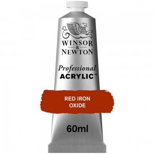 Tinta Acrílica Professional W&N 60ml S1 560 Red Iron Oxide