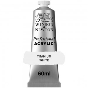 Tinta Acrílica Professional W&N 60ml S1 644 Titanium White
