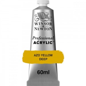 Tinta Acrílica Professional W&N 60ml S2 039 Azo Yellow Deep