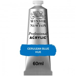 Tinta Acrílica Professional W&N 60ml S2 139 Cerulean Blue Hue