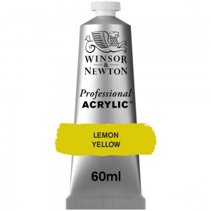 Tinta Acrílica Professional W&N 60ml S2 346 Lemon Yellow