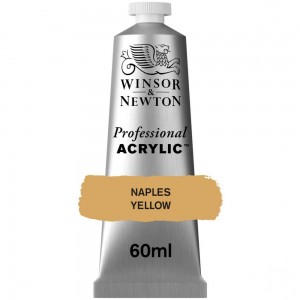Tinta Acrílica Professional W&N 60ml S2 422 Naples Yellow