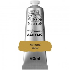Tinta Acrílica Professional W&N 60ml S3 014 Antique Gold
