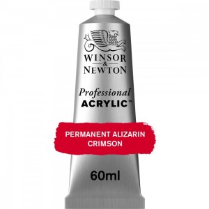 Tinta Acrílica Professional W&N 60ml S3 466 Permanent Alizarin Crimson