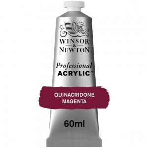 Tinta Acrílica Professional W&N 60ml S3 545 Quinacridone Magenta