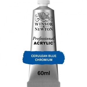 Tinta Acrílica Professional W&N 60ml S4 130 Cerulean Blue Chromium