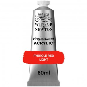 Tinta Acrílica Professional W&N 60ml S4 536 Pyrrole Red Light