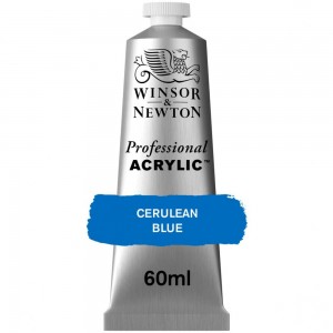 Tinta Acrílica Professional W&N 60ml S5 137 Cerulean Blue