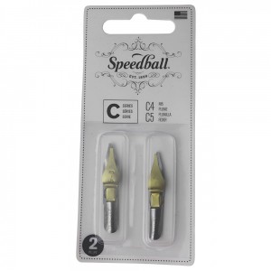 Kit Penas Para Caligrafia Speedball C4/C5 Style