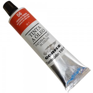 Tinta a Óleo Corfix 190ml 056 Vermelho Francês G1