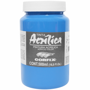 Tinta Acrílica Corfix 500ml 108 Azul Hortensia