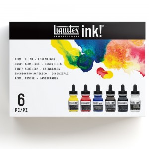 Tinta Acrílica Líquida Liquitex 30ml 06 Cores Básicas