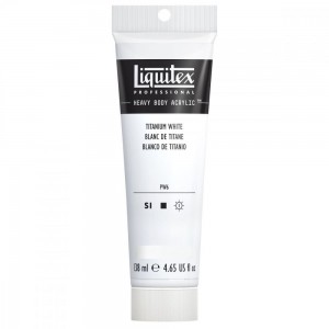 Tinta Acrílica Liquitex Heavy Body S1 432 Titanium White 138ml