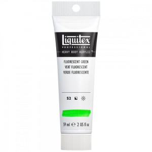Tinta Acrílica Heavy Body 985 Fluorescent Green 59ml Liquitex