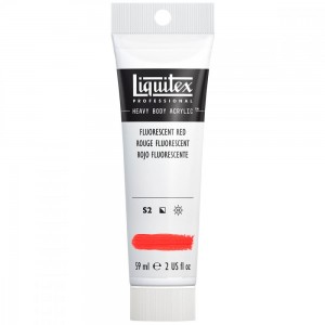 Tinta Acrílica Heavy Body 983 Fluorescent Red 59ml Liquitex