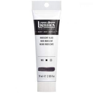 Tinta Acrílica Heavy Body 338 Iridescent Black 59ml Liquitex
