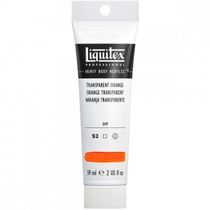 Tinta Acrílica Heavy Body 035 Transparent Orange 59ml Liquitex