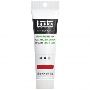 Tinta Acrílica Liquitex Heavy Body S4 895 59ml Cadmium Free Red Deep
