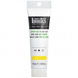 Tinta Acrílica Liquitex Heavy Body S3A 889 59ml Cadmium Free Yellow Light