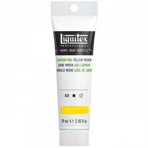 Tinta Acrílica Liquitex Heavy Body S3A 890 59ml Cadmium Free Yellow Medium
