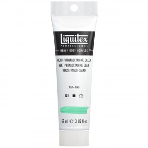 Tinta Acrílica Liquitex Heavy Body S1A 313 59ml Light Phthalo Green 