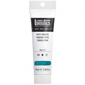 Tinta Acrílica Liquitex Heavy Body S3 503 59ml Muted Turquoise