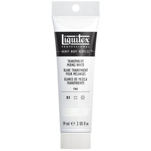 Tinta Acrílica Liquitex Heavy Body S1 430 59ml Transparent Mixing White