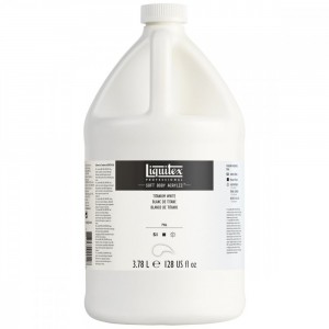 Tinta Acrílica Liquitex Soft Body Titanium White 3,78L S1 432