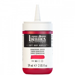 Tinta Acrílica Liquitex Soft Body 59ml Quinacridone Crimson S3 110